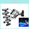 Vibrant Auto Atmosphere Lamp With Blue And Pink Led Foot Light For Cars