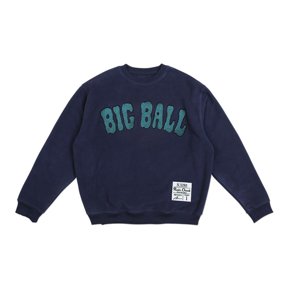 Флисовая толстовка Bendles Big Ball - Темно-синяя Navy/L