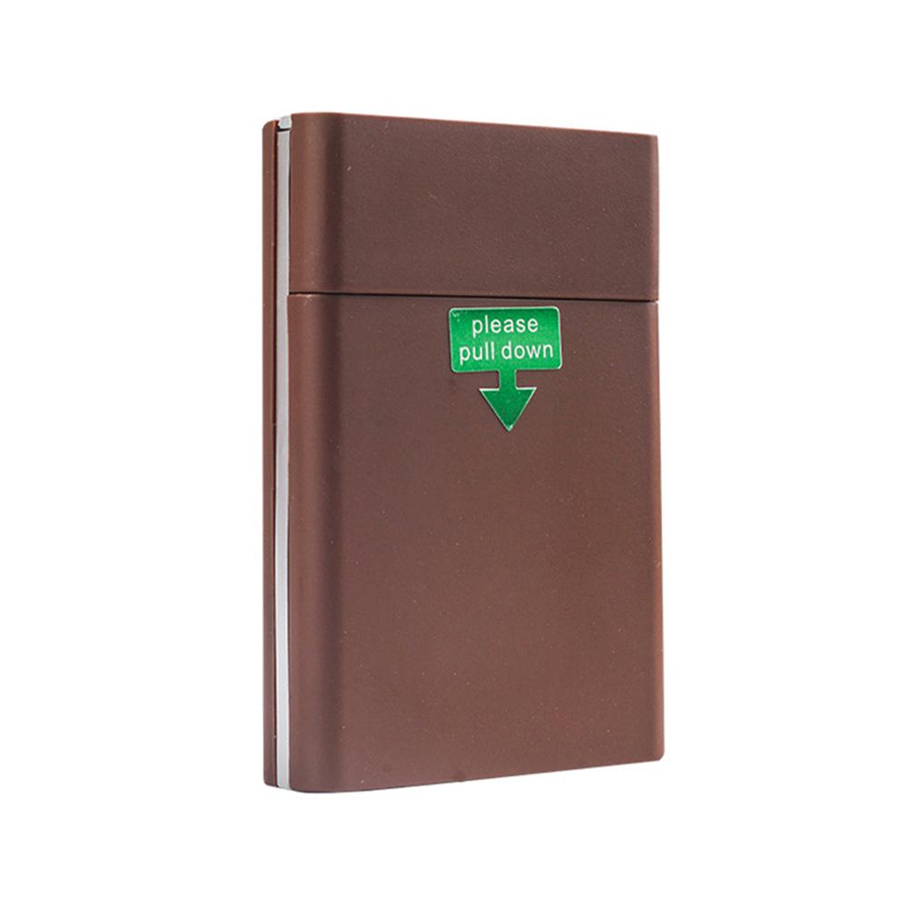 1pc Pull-down Pop-up Cap Cigarette Box Plastic Personalized Portable Moisture-proof And Pressure-resistant Box