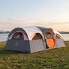 Two-Room Tent Foldable with Storage Bag Sturdy for Family