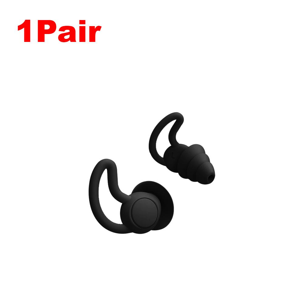 1/2Pair Silicone Swimming Earplugs Waterproof Ear Protection Ear Plugs Sleep Anti-Noise Soundproof Earplugs Swimming Accessories