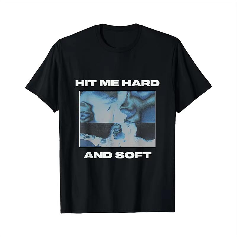 Bilie Eilish An American Streetwear Vintage Singersongwriter Offers A Summer Shortsleeved Tshirt for Both Men and Women