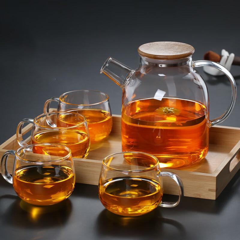 Wutuo Heat-Resistant Borosilicate Glass Teapot