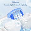 Sakypro Electric Toothbrush Replacement Brush Heads for T2, T3, G23, G33, V3, V5, GT2 Models with Sonic Vibration.
