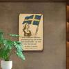 Metall-Wandkunst Vintage Blechschild 20x30 cm Retro-Poster für Bar Garage Geschenk