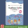 Ink Charm Children's Calligraphy Tracing Book: Numbers 0-100 for Preschool & Kindergarten