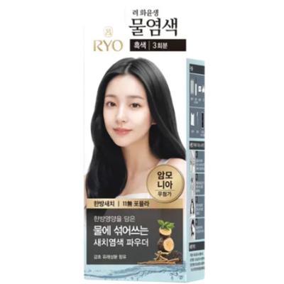 Hwayunsaeng Färbung Haarfarbe #Schwarz 30g