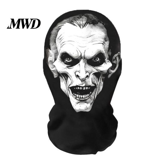 Lightweight Comfortable Tactical Mask Skull Print Halloween Balaclava, Breathable Mesh Full Face with Cool Cosplay Costume Accessories 3D Print,