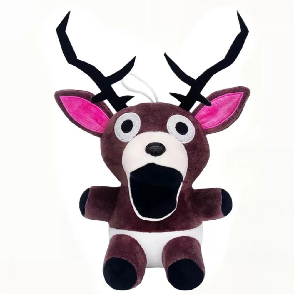 Caliente 99 Noches Dibujos Animados En El Bosque Ciervos Juguetes De Peluche Muñeca De Peluche De Algodón Anime Animal Para