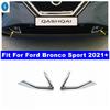 Bright ABS Auto Front Headlight Eyebrow Head Lamp Eyelid Decor Accessories Cover Trim Kit For Nissan Qashqai J12   2024