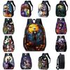 Vibrant The Nightmare Before Christmas Backpack For Kids And Teens School Bag
