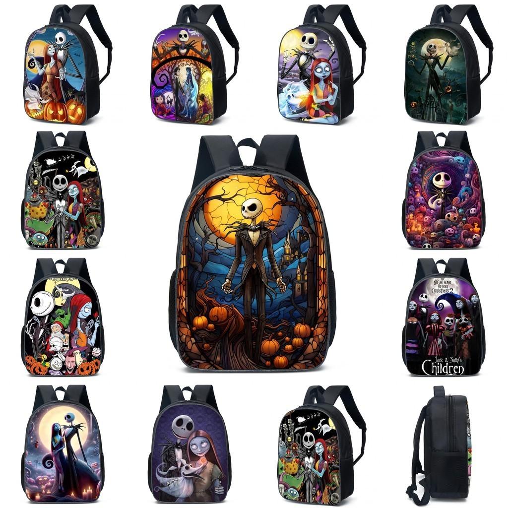 Lebhafter The Nightmare Before Christmas Rucksack für Kinder und Jugendliche Schultasche