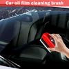 Car Glass Oil Film Cleaner Brush Automotive Glass Cleaning Brush Windshield Oil Film Cleaner Brush Glass Polishing Tool 120ml
