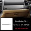 Carbon Fiber Car Co-pilot Dashboard Panel Trim Strip Decor Cover for Honda CRV 2007 2008 2009 2010 2011 Interior Accessories
