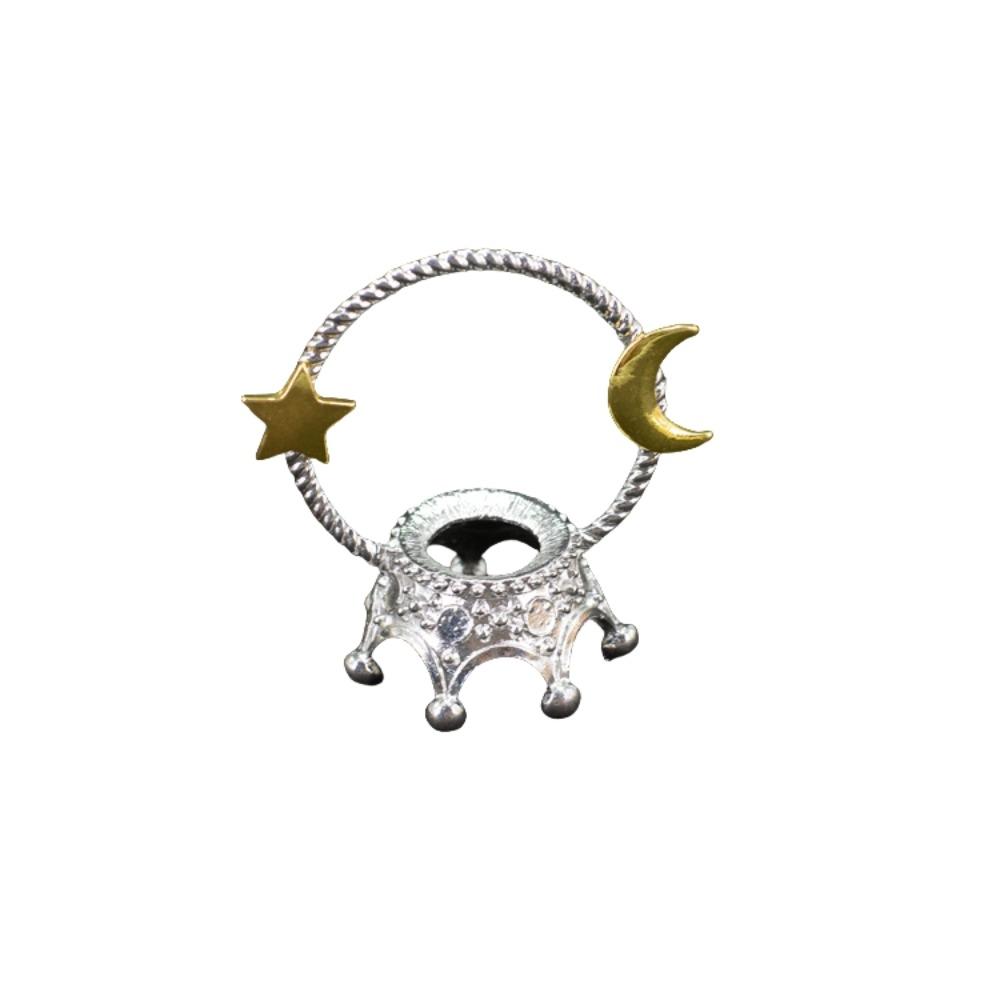 Crown Crystal Ball Stand Golden Crystal Ball Base Unique Jewelry Tray  Crystal Ball Placement