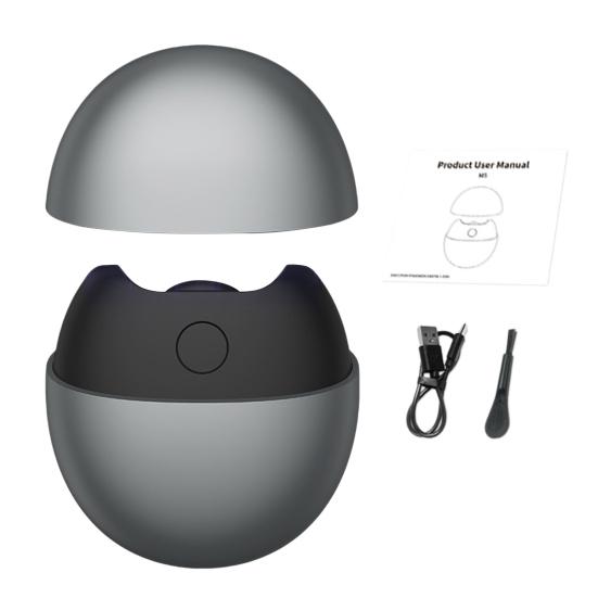 3-In-1 Automatic Electric Nail Clipper with Light Kids Adults Seniors Nail Trimmer Adjustable Speed Baby Manicure Grinding File Fingernail Cutter