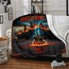 1pc AC/DC Band Merchandise Blanket Versatile for Couch, Office Bed