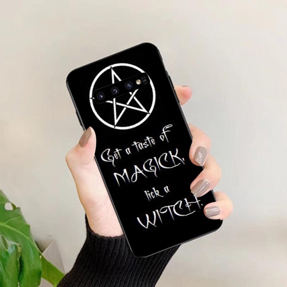 MAGIC Witchcraft Witch Witchy Phone Case For Samsung S 9 10 20 21 22 23 30 23plus Lite Ultra FE S10lite Fundas