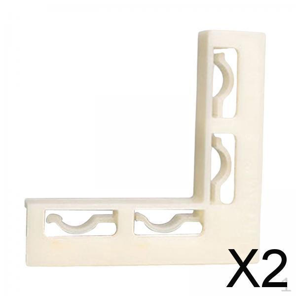 

2x Bracket for Flat, Photo Boards Backdrop Clips, Universal 2.56 Vertical Board