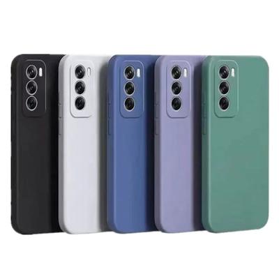 Flexible Liquid Silicone TPU Case for OPPO Reno 12 Pro 5G Reno 11 11F 12F FS Reno10 Pro Plus Protective Cover Soft Full Protection Cover