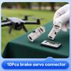 10Pcs RC Airplane Boat Pushrod Linkage Stopper Servo Connectors Adjustable Diameter Helicopter 2.1mm/1.8mm/1.5mm/1.1mm RC Boat