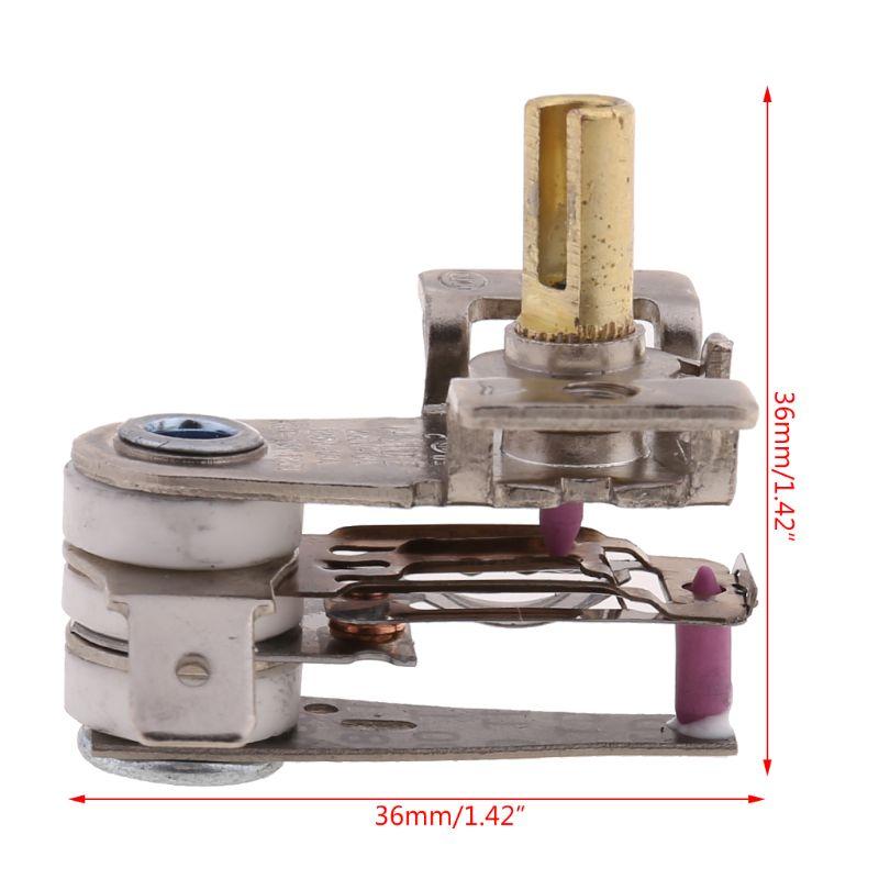 A0KF AC 250V 16A Regulowany przełącznik temperatury 90 stopni Celsjusza Termostat bimetaliczny grzewczy KDT-200 Wysoka jakość