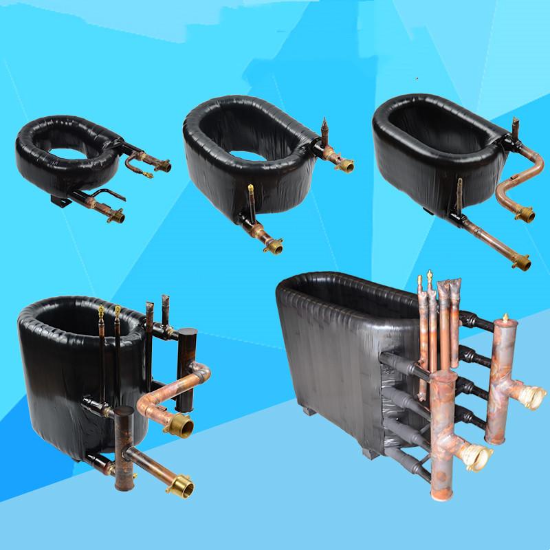 1.0HP tube heat exchanger, air energy heat pump coaxial air conditioning accessories, evaporator condenser heat exchanger