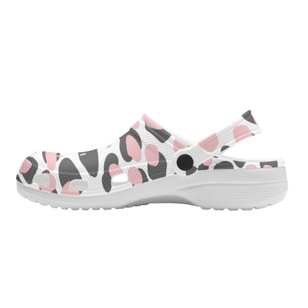 Graphic Printed EVA Clogs Women Men Breathable Lightweight Easy Slip On Casual Shoes Soft Summer Sandals Easy Daily Wear