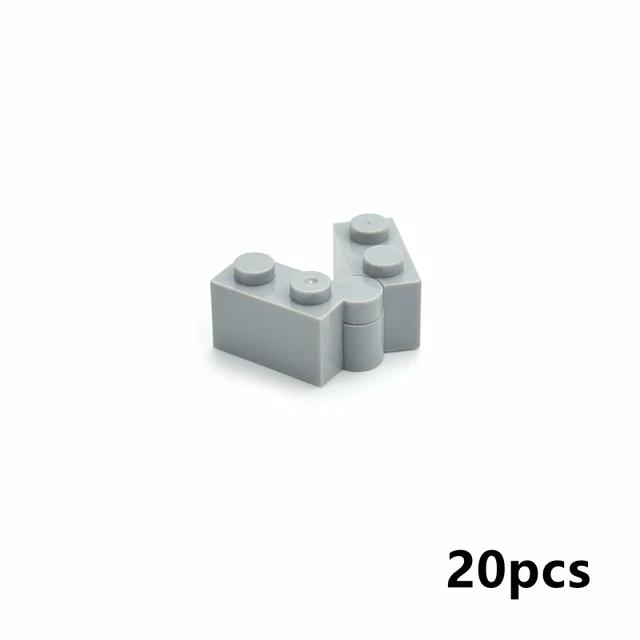 Blocchi da Costruzione Compatibili 21712 44728 3956 99207 36841 36840 99781 99780 Pannello a Parete per Cambio Edificio Staffa Connettori Angolari Giocattoli