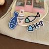 Y2k Fish Bone Hairpin Cartoon Dolphin Barrettes Sweet Animal Hair Clip  Girls