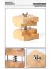 Adjustable Wooden Watch Repair Stand for Back Cover Fixing