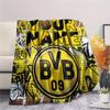 Custom Name,BVB Printed Flannel Blanket, Soft Throw for Bedroom Sofa, Washable, Christmas Present, Great Gift.