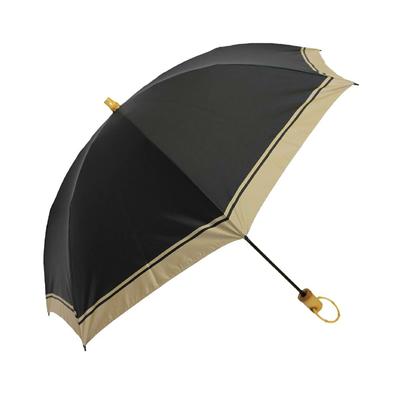 Fuuka Complete Sun Light Blocking UV Protection Bamboo Suitable for Both Sunny and Rainy Foldable Black [Fuuka] Parasol, Protection, 100% Rate, 99.99%