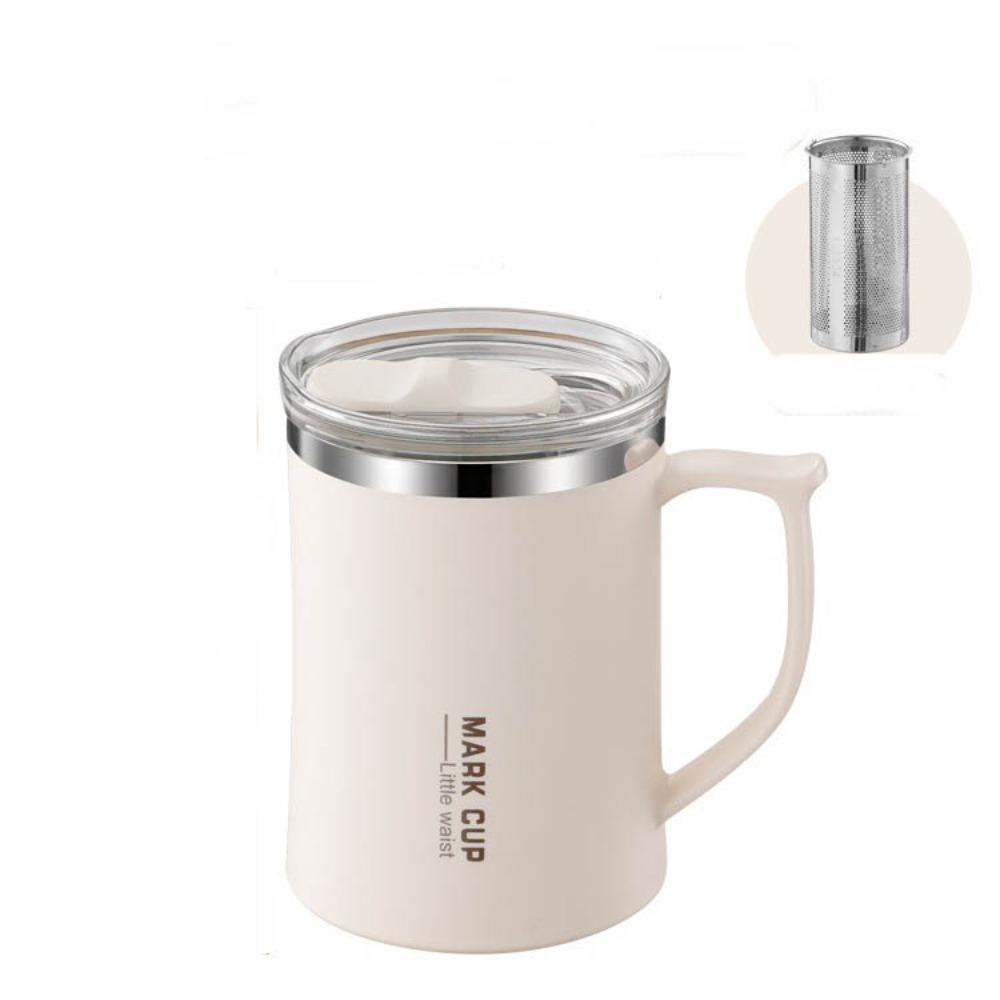 With Tea Filter Insulated Coffee Cup Large Capacity Water Cup Portable Thermal Mug  Travel