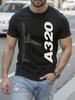 A320-1 Airbus A320-1 Graphic - Civil Aviation Pilot Design T-shirt