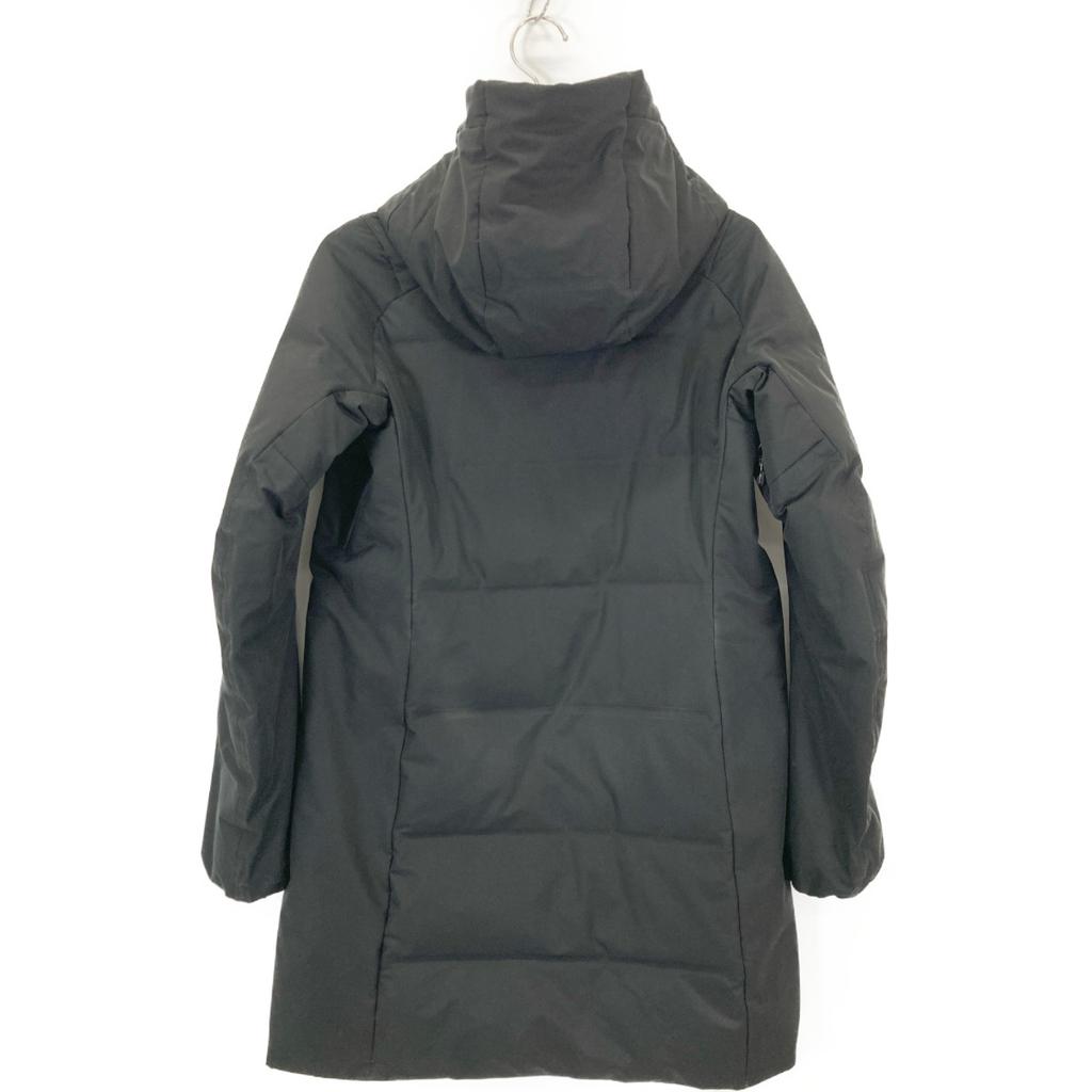 DESCENTE X Mizusawa Down DOR-G9280W Black Hooded Long Down Coat Coat M blackUsed