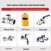Multifunctional Adjustable Bathroom Wrench for Faucet & Water Pipe Installation