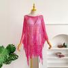 European Style Tassel Shawl Beach Cover-Up for Women