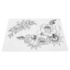 Temporary Tattoo Sticker Arm Chest Back Leg Waterproof Women Flower Tattoo StickerTH‑400