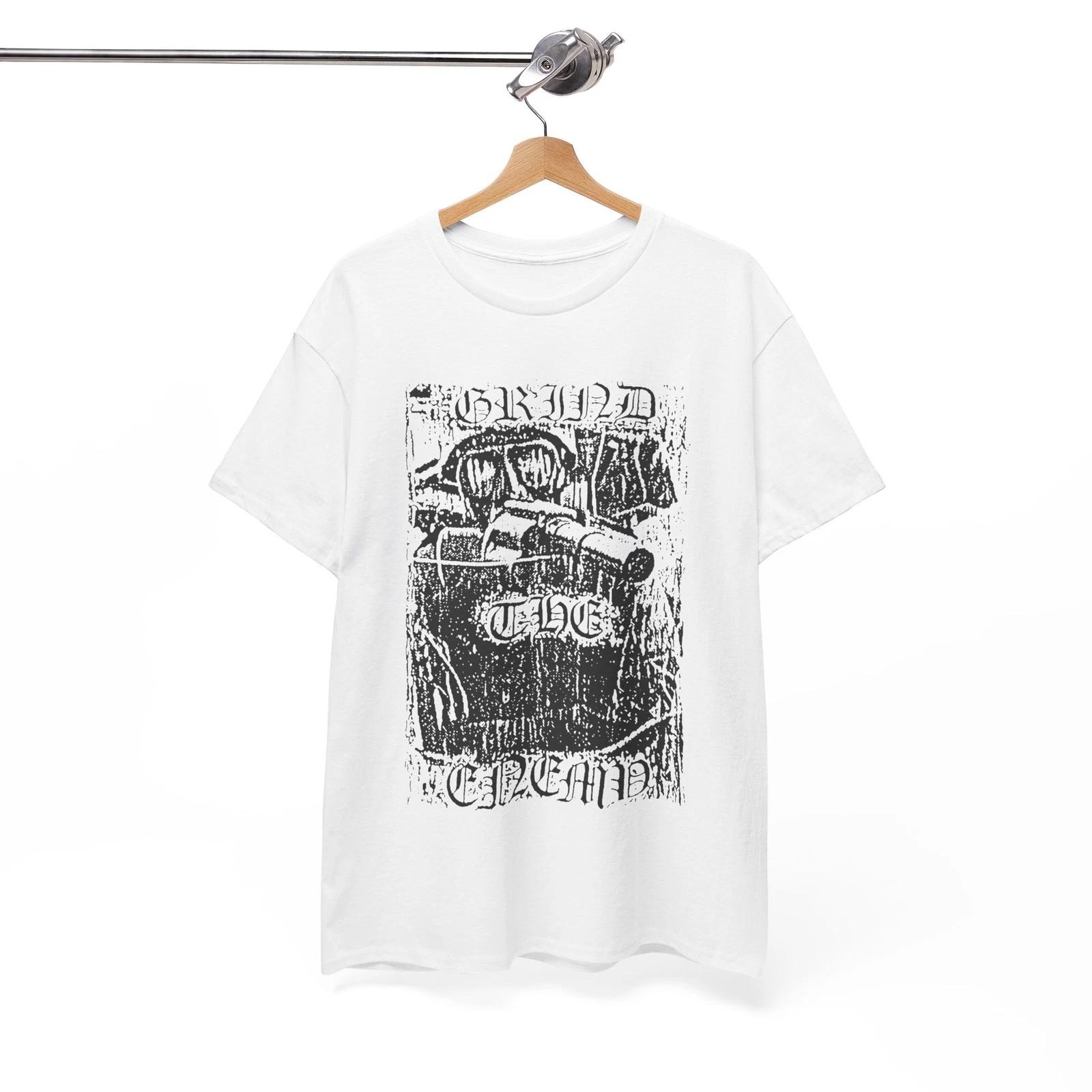 Axegrinder Grind the Enemy Shirt UK Crust Punk Metal Band Unisex Tee 3XL