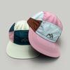 Japanese Flat-Brimmed Color Matching Patch Mountain Peak Quick-Drying Baseball Cap Men'S And Women'S Sunshade Casual Retro Cap