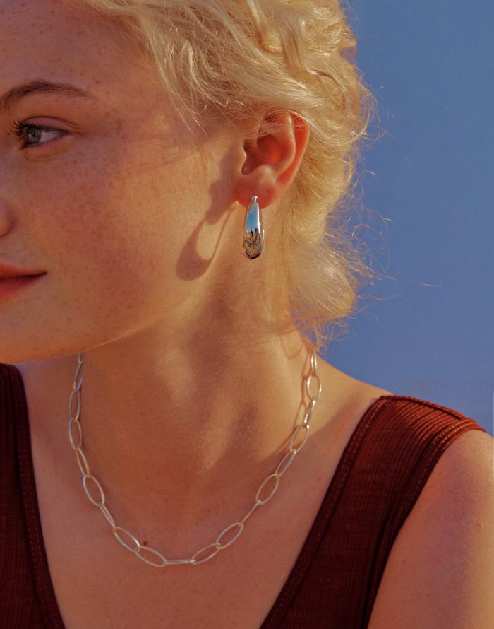 Acoopu [925 Silver] Ola Round Chain Necklace