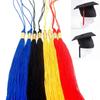 DIY Graduation Cap Decoration Golden Pendant Pendant Tassel Graduation Tassel  Party Accessories