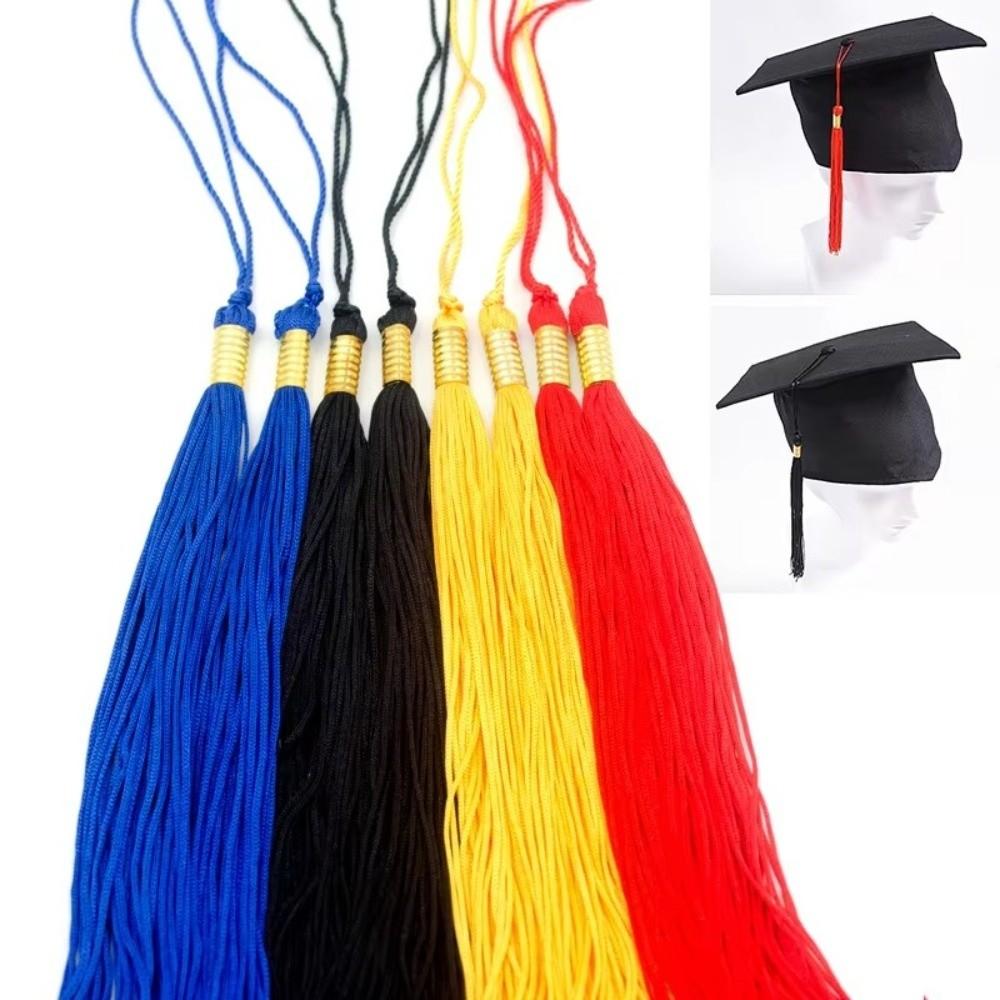 DIY Graduation Cap Decoration Golden Pendant Pendant Tassel Graduation Tassel  Party Accessories
