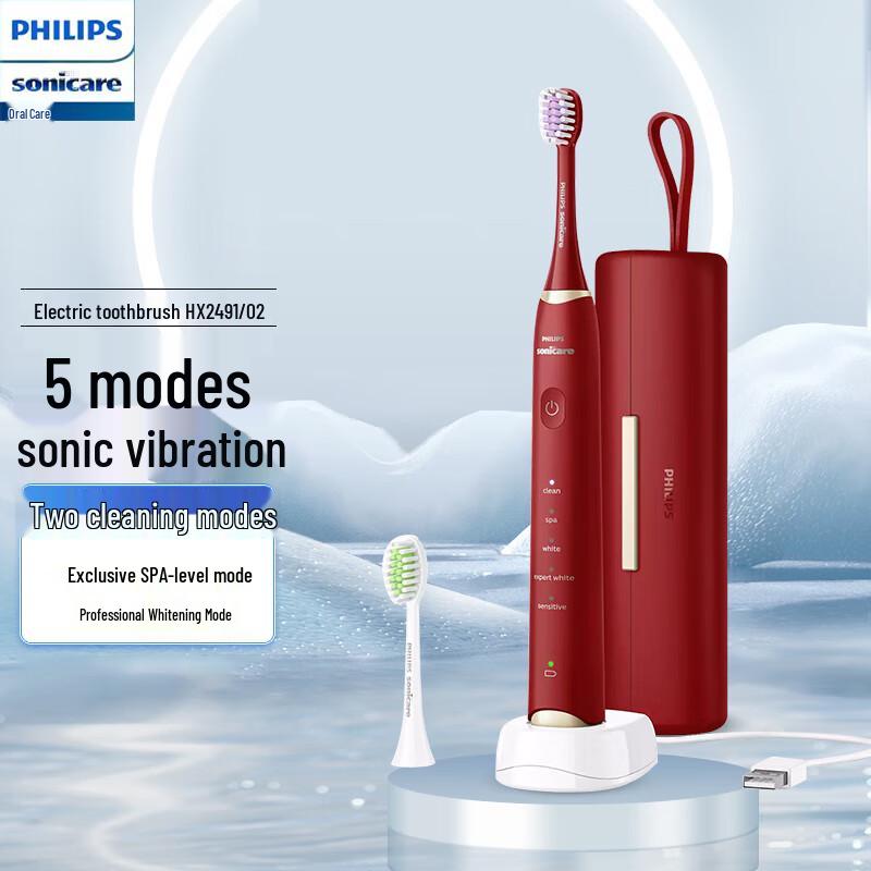

Philips HX2491 Sonic Electric Toothbrush