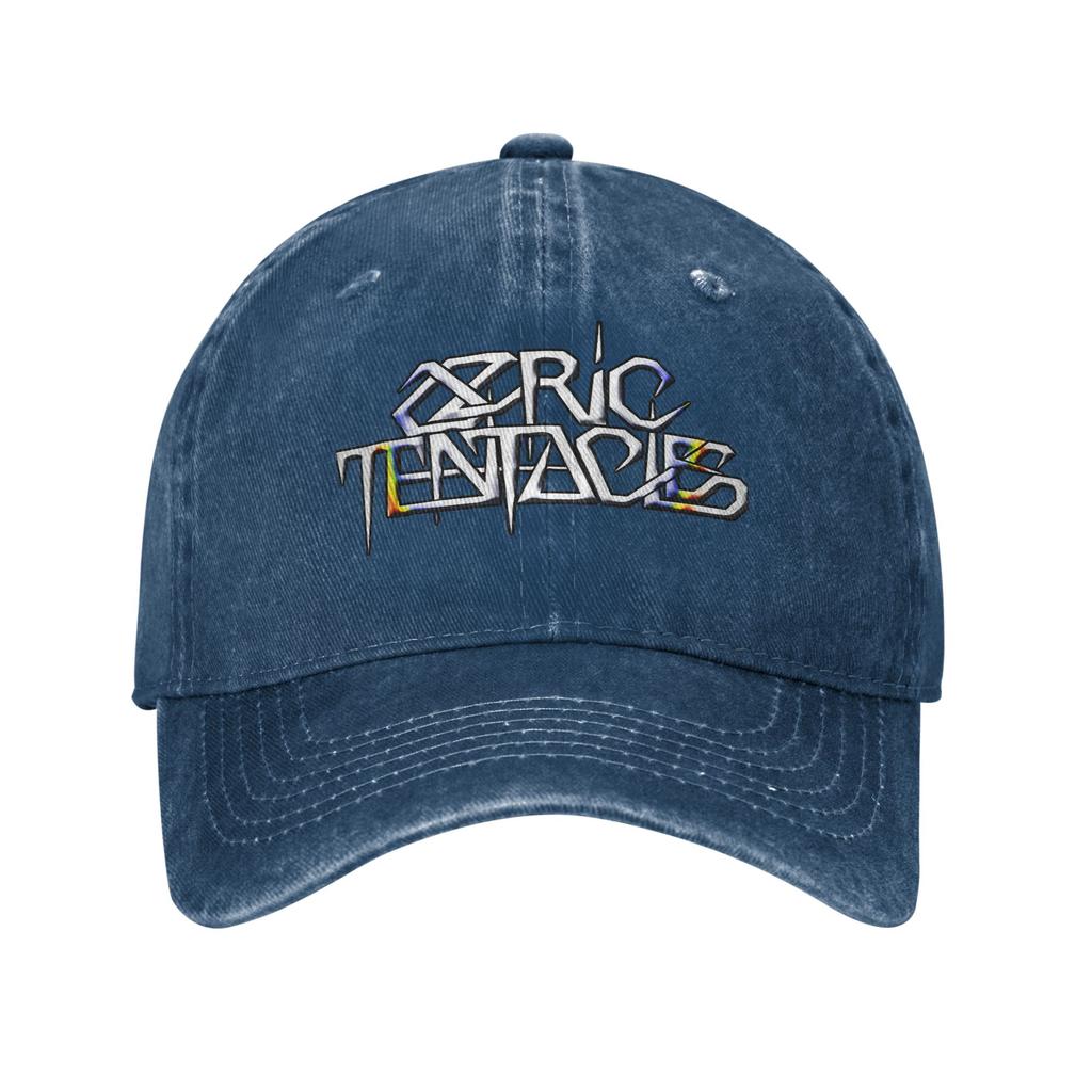 The Ozric Tentacles Rock Band Lazy Style Baseball Cap Uv Protection Travel Denim Baseball Cap