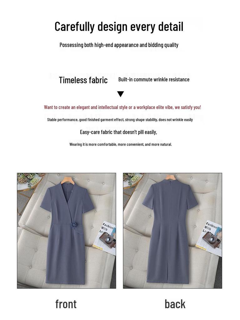 2025 Summer Slim Fit Professional Dress for Women In Beauty & Jewelry Settings