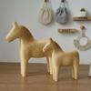 Niedliche Tierzimmerdeko Pferd Kaninchen Katze Giraffe Holzskulpturen DIY Bemalte Materialien Handwerk Hone Dekor Handgefertigte Figur Geschenke