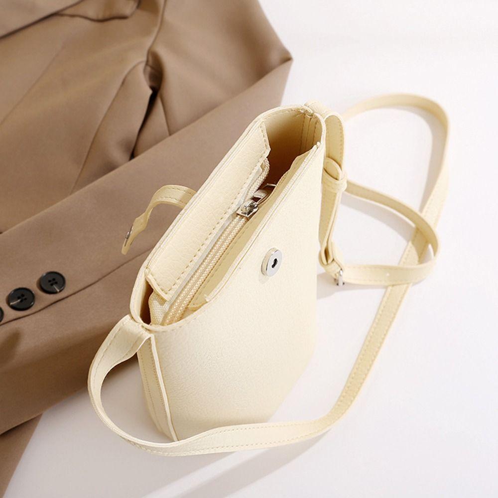 Exquisite Women Crossbody Bag Soft Portable Handbags Leisure Mobile Phone Pouch Female