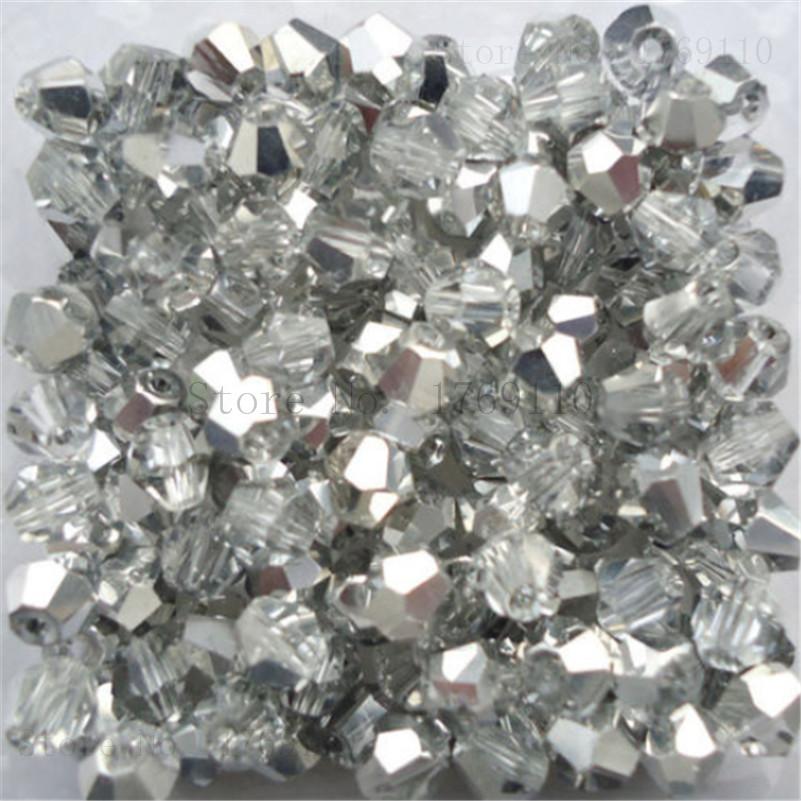Isywaka Sale U Pick Color 3mm 4mm 6mm 8mm Bicone Austria Crystal Bead Charm Glass Bead Loose Spacer Bead for DIY Jewelry Making
